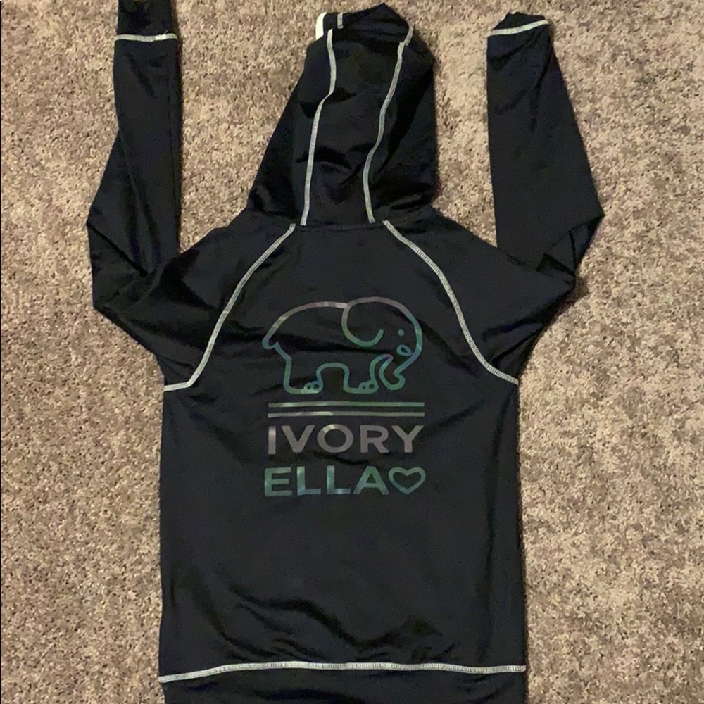 Ivory Ella full zip jacket.